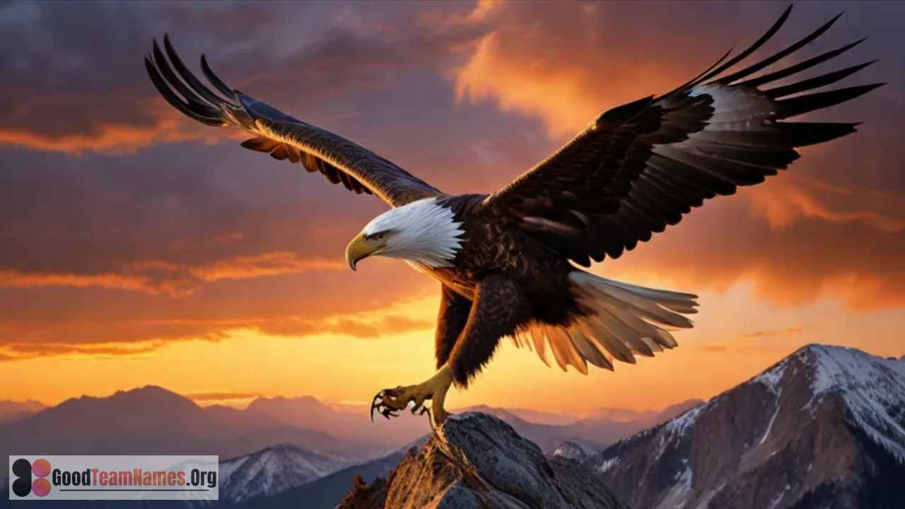 Cool, Funny & Fierce Eagle Team Name Ideas