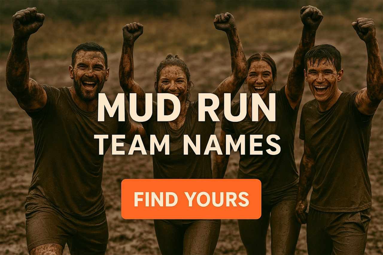 Creative Mud Run Team Names to Get You Noticed