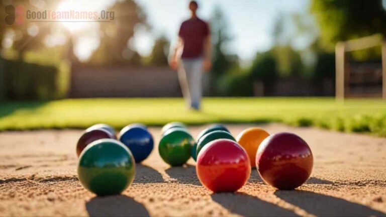 Funny & Clever Bocce Ball Team Names to Dominate the Court