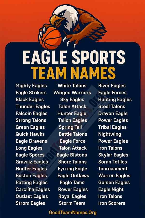 Ultimate List of Eagle Team Names