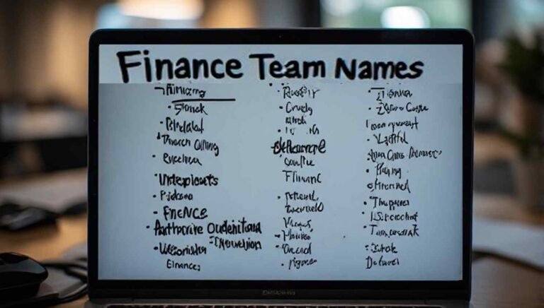 Funny-finance-team-names-list-with-tax-season-puns-on-a-laptop-screen.jpg