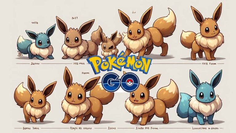 How to Get Every Eevee Evolution in Pokémon GO - All 8 Forms Explained copy